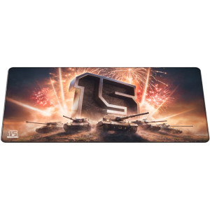 Wargaming World of Tanks 15th Anniversary XL, Black/Orange