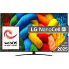 Televizor LED LG Smart TV 65NANO81A3A Seria NANO81 AI 164cm 4K UHD HDR
