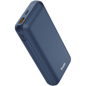 Trust Redoh, 20000 mAh, 2x USB-C, 1x USB-A, 18W Power Delivery, Blue