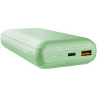 Baterie externa Trust Redoh, 20000 mAh, 2x USB-C, 1x USB-A, 18W Power Delivery, Green