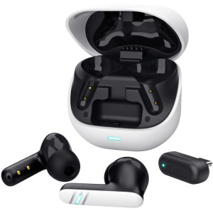Trust GXT409 Oxxie White-Grey, ENC noise-cancelling