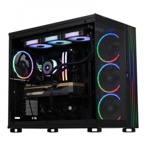 PC Gaming GREUCEANU Legendar UltraPro Powered by GIGABYTE, Intel Core Ultra 9 285K 3.7GHz, 32GB DDR5, 2TB SSD, RTX 5090 32GB GDDR7, Iluminare RGB