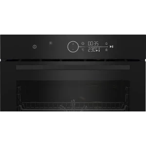 Beko BCBIMA17400KSBS, Electric, 72 L, Autocuratare hidrolitica, AeroPerfect, 3D Cooking, AirFry, Clasa A+, Negru