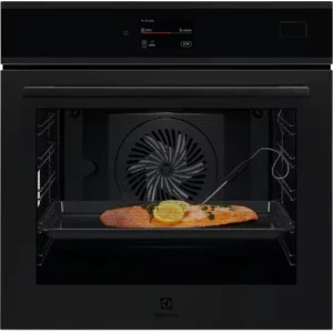 Electrolux EOB9S3XT, Electric, 70 L, Autocuratare hidrolitica, SteamPro, CookSmart, Assisted Cooking, AI TasteAssist, My Electrolux Kitchen, Grill, Clasa A++, Negru