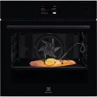 Cuptor incorporabil Electrolux LOB9S3XZ, Electric, 70 L, Autocuratare hidrolitica, SteamPro, CookSmart, Assisted Cooking, AI TasteAssist, My Electrolux Kitchen, Grill, Clasa A++, Negru