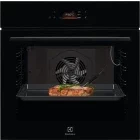Cuptor incorporabil Electrolux LOD8C39Z, Electric, 72 L, Autocuratare catalitica, Aqua Clean, Grill, Clasa A+, Negru