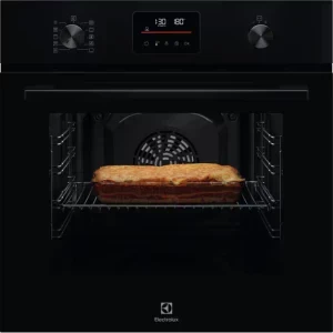 Cuptor incorporabil Electrolux LOF4P06BK, Electric, 65 L, Autocuratare pirolitica, Even Cooking, Grill, Clasa A+, Negru