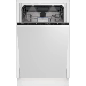 Beko BDIS38050Q, Slim, 10 seturi, 6 programe, Clasa B, ProSmart Inverter, SelfDry, AquaIntense, AquaFlex, 45 cm