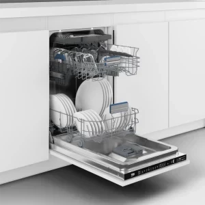 Beko BDIS38050Q, Slim, 10 seturi, 6 programe, Clasa B, ProSmart Inverter, SelfDry, AquaIntense, AquaFlex, 45 cm