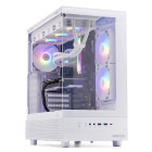 Gaming BALAUR Legendar Esports Edition Alb, Intel i5-14400F 2.5GHz, 16GB DDR5, 1TB SSD, RX 9060 XT 16GB GDDR6, Iluminare RGB