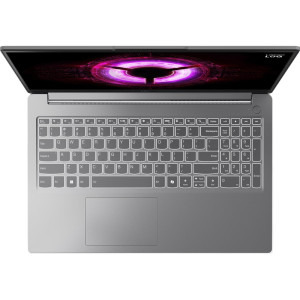 Lenovo Gaming 15.6'' LOQ 15ARP10E, FHD IPS 144Hz, Procesor AMD Ryzen™ 7 170 (16M Cache, up to 4.75 GHz), 16GB DDR5, 512GB SSD, GeForce RTX 3050 6GB, No OS, Luna Grey