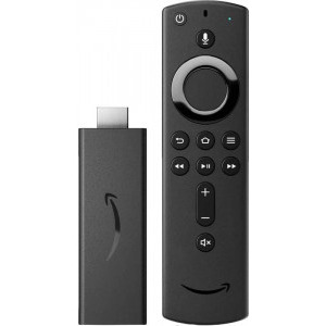 Amazon Fire TV Stick 4K, Quad-Core, 8 GB, Wi-Fi, Bluetooth, control TV, control vocal Alexa, negru