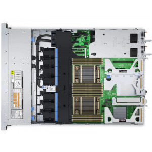 DELL PowerEdge R650xs 1U, 2x Procesor Intel® Xeon® Silver 4309Y 2.8GHz Ice Lake, 32GB RDIMM RAM, 2x 480GB SATA 6G Hot Plug SSD, PERC H755, 8x Hot Plug SFF