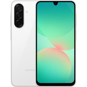 Smartphone Samsung Galaxy A26, 128GB, 6GB RAM, Dual SIM, 5G, 4-Camere, White