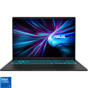 Laptop ASUS 16 V3607VU, WUXGA 144Hz, Procesor Intel® Core™ 5 210H (12M Cache, up to 4.80 GHz), 16GB DDR5, 1TB SSD, GeForce RTX 4050 6GB, No OS, Black