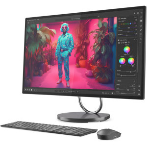 All-In-One PC Lenovo Yoga AIO 32ILL10, 31.5 inch UHD IPS, Intel® Core™ Ultra 7 256V 4.8GHz Meteor Lake, 16GB RAM, 1TB SSD, Arc 140V, Camera Web, Windows 11 Home