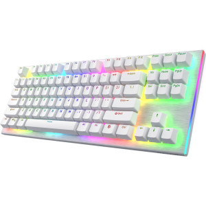 HATOR Gravity X TKL RGB White Aurum Orange Linear Rev. 2.0 Switch Mecanica