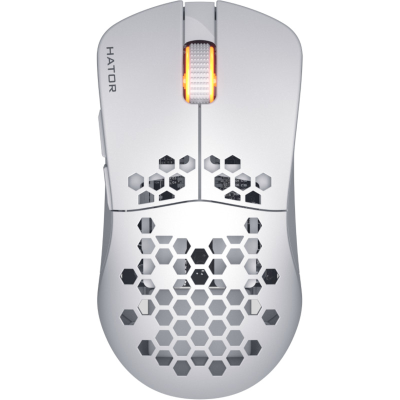 Mouse Gaming HATOR Stellar Pro Wireless White