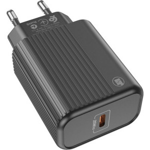 Lamtech LAM112723, 1x USB-C, Power Delivery 25W, Black
