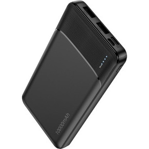 Lamtech LAM112099, 10000 mAh, 2x USB, 1x USB-C, Black