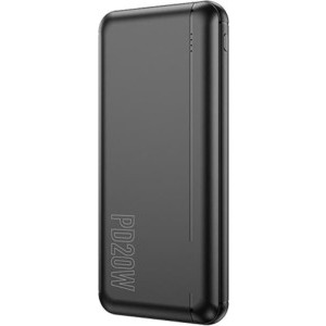 Lamtech LAM112891, 10000 mAh, 2x USB, 1x USB-C, Quick Charge 3.0 + Power Delivery 20W, Black