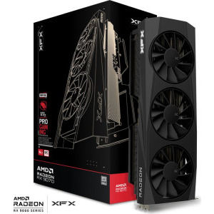Placa video XFX Radeon RX 9070 QuickSilver GAMING OC 16GB GDDR6