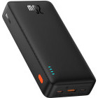 Baterie externa Baseus Airpow, 20000 mAh, 1x USB, 1x USB-C, 20 W, Black