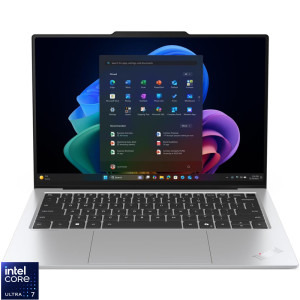 Laptop Lenovo 14 ThinkPad X9-14 Gen 1 Aura Edition, 2.8K OLED 30-120Hz VRR Touch, Procesor Intel® Core™ Ultra 7 258V (12M Cache, up to 4.80 GHz), 32GB LPDDR5X, 1TB SSD, Intel Arc 140V, Win 11 Pro, White