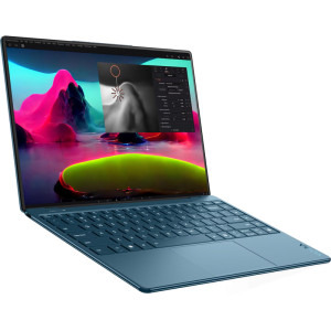 Lenovo 14'' Yoga Slim 9 14ILL10, 4K WQUXGA OLED 120Hz Touch, Procesor Intel® Core™ Ultra 7 258V (12M Cache, up to 4.80 GHz), 32GB LPDDR5X, 1TB SSD, Intel Arc 140V, Win 11 Home, Tidal Teal, 3Yr Onsite Premium Care