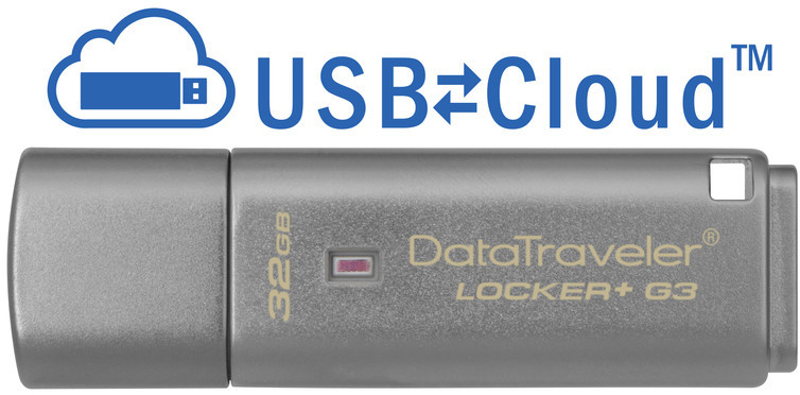 Memorie externa Kingston DataTraveler Locker+ G3 32GB cu criptare hardware USB 3.0