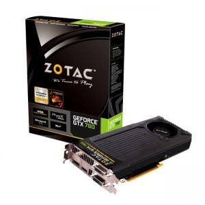Zotac GeForce GTX 760 4GB GDDR5 256-bit