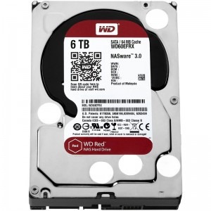 WD Red 6TB SATA-III 5400RPM 64MB