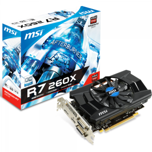 MSI Radeon R7 260X OC 2GB GDDR5 128-bit HDMI