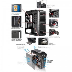 Enermax Hoplite ST negru