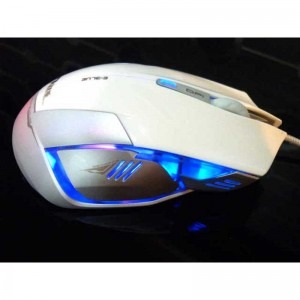 E-Blue Cobra Mazer Type-R 2400 dpi White
