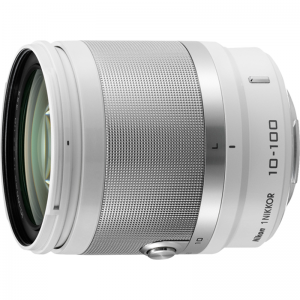 Nikon 1 Nikkor VR 10 - 100mm f/4 - 5.6  white