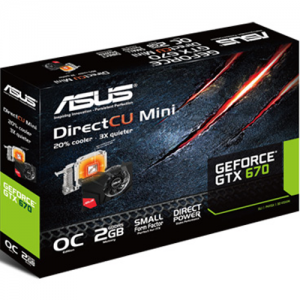 ASUS GeForce GTX 670 DirectCU Mini OC 2GB GDDR5 256-bit