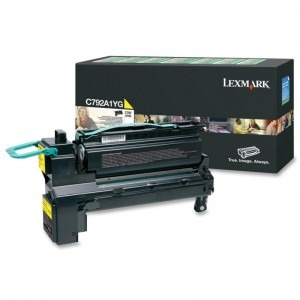 Lexmark Toner C792A1YG Yellow Return