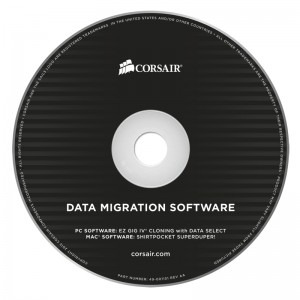 Corsair SSD and Hard Disk Drive Cloning Kit, USB 3.0 - SATA