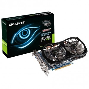 GIGABYTE GeForce GTX 650 Ti OC WindForce 2X 2GB GDDR5 128-bit