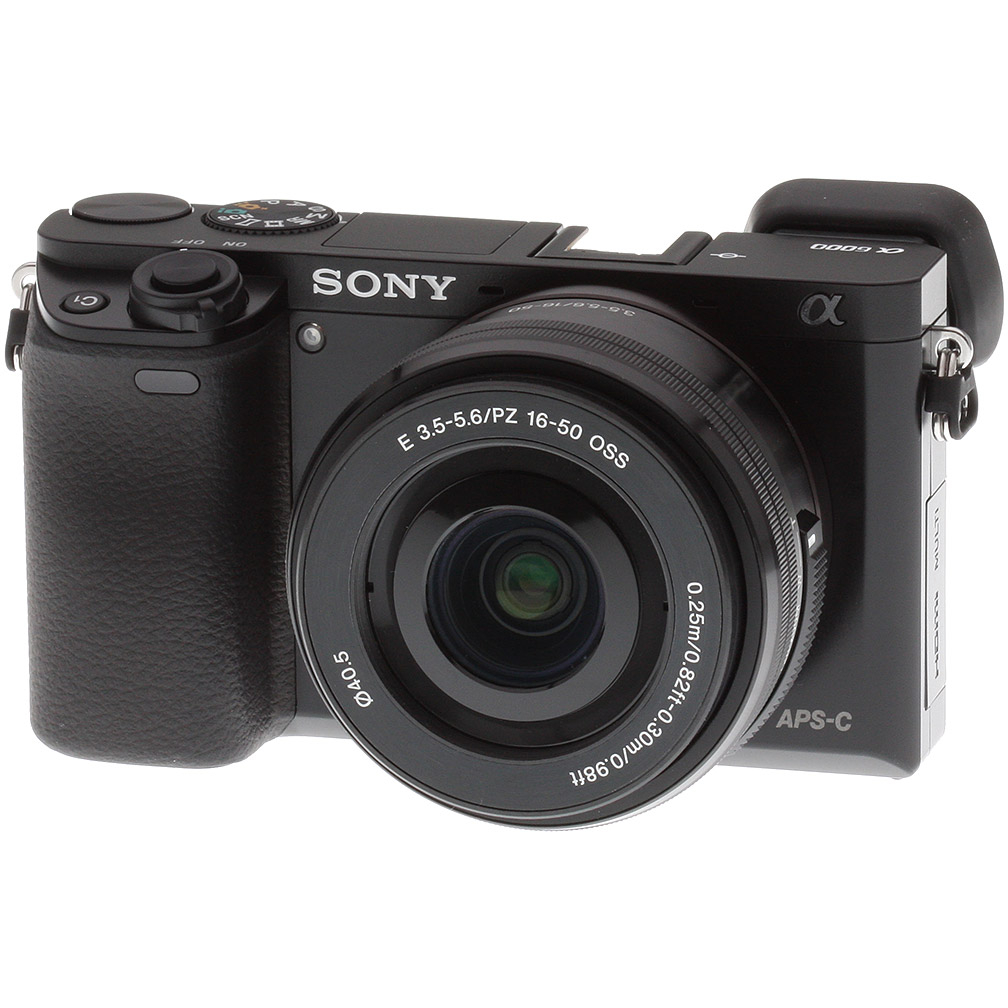 Aparat foto Sony A6000 negru + Obiectiv E SEL 16-50mm f/3.5-5.6 PZ OSS