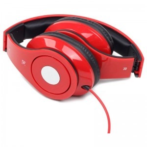 Gembird On-Ear, MHS-DTR Red