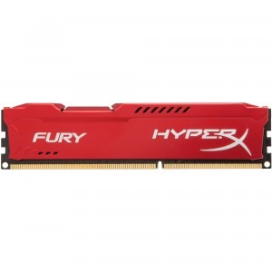 HyperX Fury Red 4GB DDR3 1600 MHz CL10