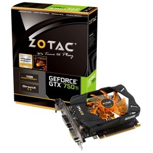 Zotac GeForce GTX 750 Ti 1GB GDDR5 128-bit