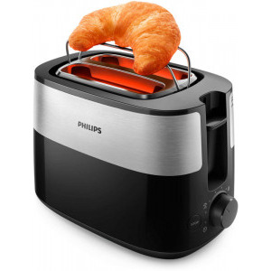 Philips Prajitor de paine Daily Collection HD2516/90, 830 W, 8 nivele de rumenire, 2 fante