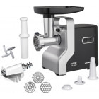 Masina de tocat Heinner Weston Silver MG-2100BKSL, 2100W, 1.8kg/min, Argintiu-Negru