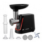 Masina de tocat Heinner Onyx 1250 MG-1250BK, 1250W, 1.2kg/min, Negru-Rosu