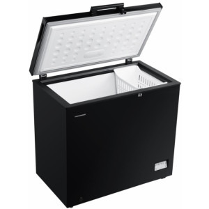 Heinner HCF-205NHBKE++, 198 L, Clasa E, Inverter, Control electronic, Negru