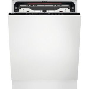 Masina de spalat vase incorporabila AEG FSK94848P, 15 seturi, 7 programe, Clasa C, Inverter, MaxiFlex, AirDry, QuickSelect, Time Beam, Spray Zone, Iluminare interioara, Afisaj, 60 cm