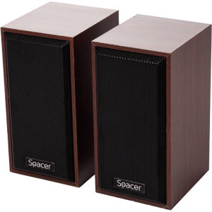 Spacer Boxa SPSK-201-WD 2.0 6W Brown/Black